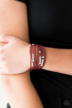Load image into Gallery viewer, Back To Backpacker Red Urban Bracelet
