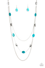 Load image into Gallery viewer, Barefoot and Beachbound Blue Necklace
