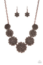 Load image into Gallery viewer, Basketful of Blossoms Copper Necklace
