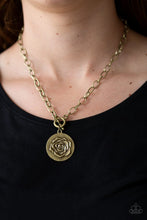 Load image into Gallery viewer, Beautifully Belle Brass Necklace

