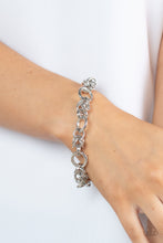 Load image into Gallery viewer, Big City Chic Silver Bracelet
