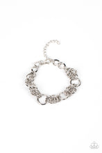 Load image into Gallery viewer, Big City Chic Silver Bracelet
