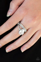 Load image into Gallery viewer, Bling Queen White Ring
