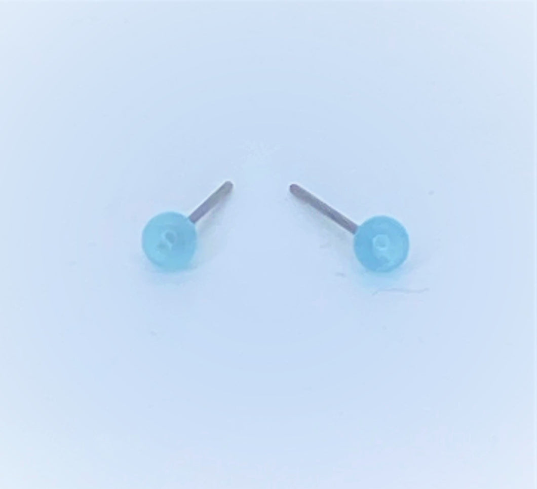 Blue Studs Starlet Shimmer Earrings
