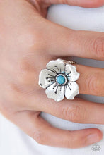 Load image into Gallery viewer, Boho Blossom Blue Ring
