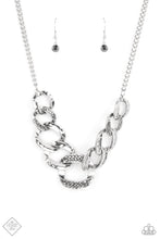 Load image into Gallery viewer, Bombshell Bling Silver Necklace
