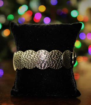 Radioactive Reflections Black Bracelet
