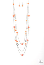 Load image into Gallery viewer, Brilliant Bliss Orange Necklace
