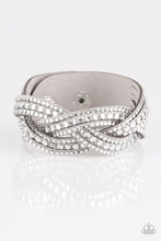 Load image into Gallery viewer, Bring On The Bling Silver Urban Wrap Bracelet
