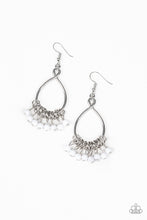 Load image into Gallery viewer, Broadway Babe White Earrings
