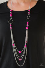 Load image into Gallery viewer, Bubbly Bright Pink Necklace
