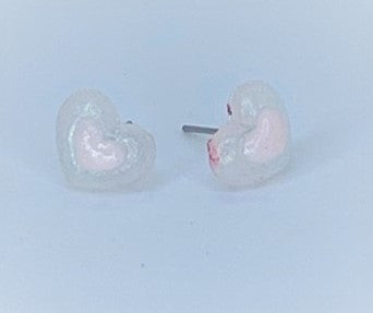 Candy Heart Pink Starlet Shimmer Earrings