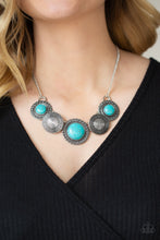 Load image into Gallery viewer, Canyon Cottage Blue Necklace
