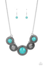 Load image into Gallery viewer, Canyon Cottage Blue Necklace
