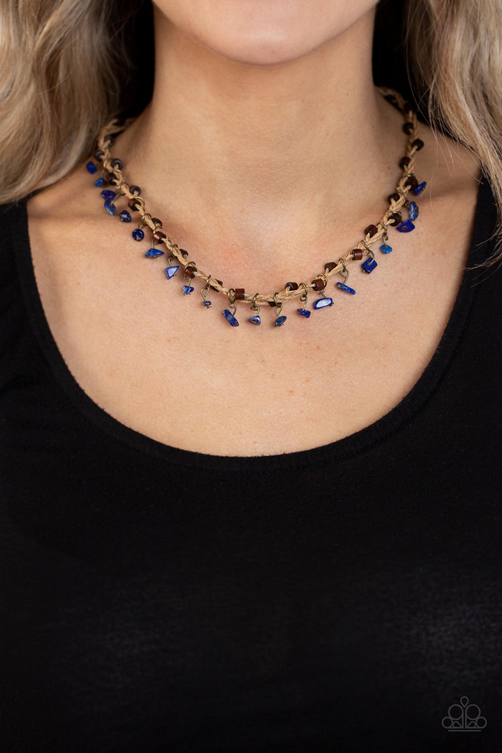 Canyon Voyage Blue Necklace