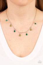Load image into Gallery viewer, Carefree Charmer Green Necklace
