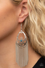 Load image into Gallery viewer, Castle Cottage Blue Earrings
