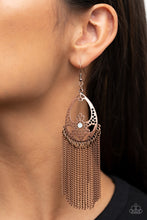 Load image into Gallery viewer, Castle Cottage Copper Earrings
