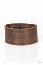 Load image into Gallery viewer, Casually Cowboy Brown Urban Wrap Bracelet
