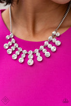 Load image into Gallery viewer, Celebrity Couture White Rhinestone Necklace
