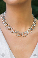 Load image into Gallery viewer, Center of My Universe Silver Necklace
