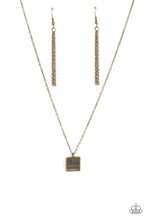 Load image into Gallery viewer, Chaos Coordinator Brass Necklace
