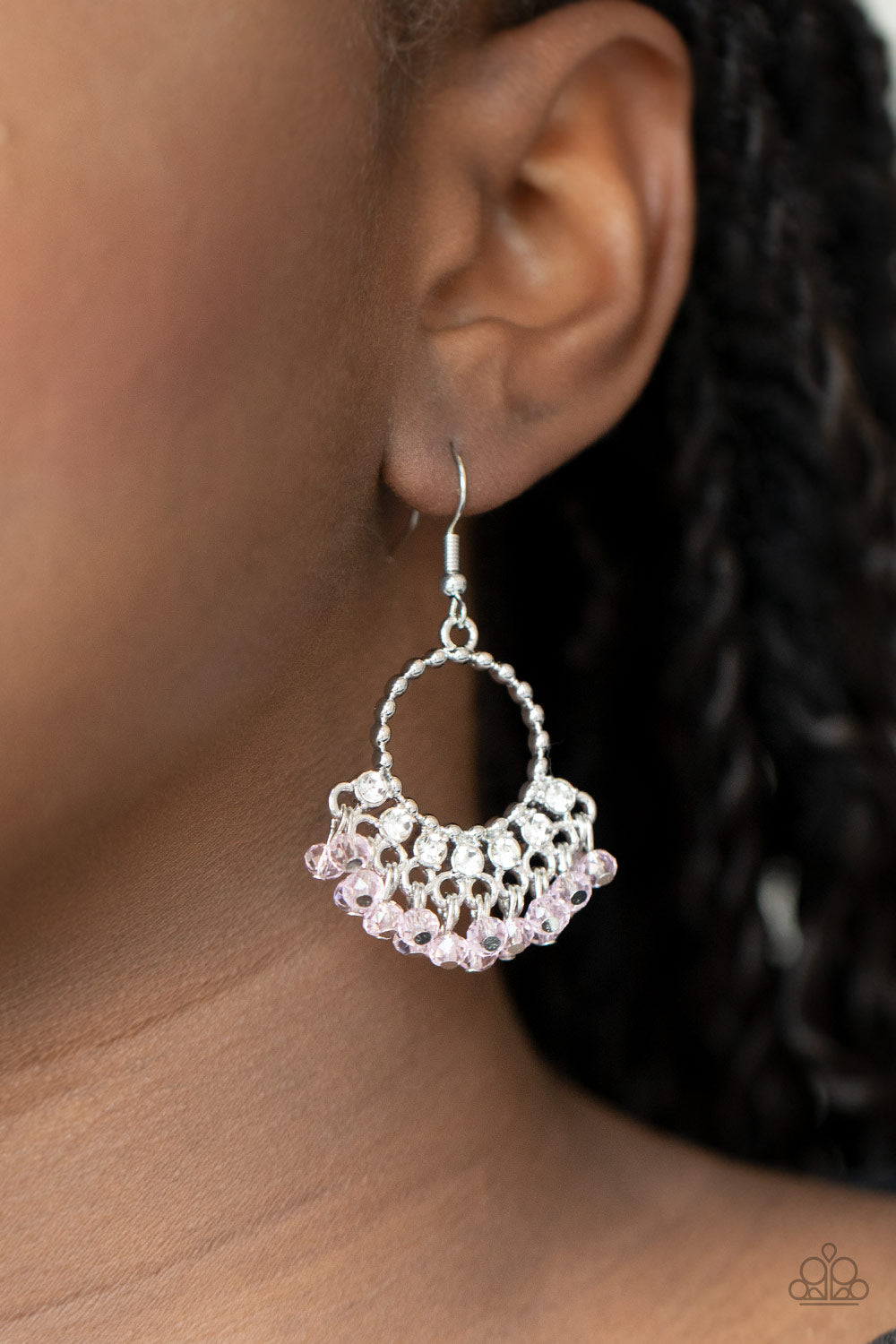 Charmingly Cabaret Pink Earrings