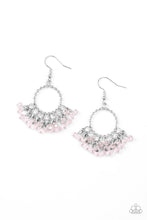 Load image into Gallery viewer, Charmingly Cabaret Pink Earrings
