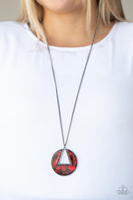 Load image into Gallery viewer, Chromatic Couture Red Necklace
