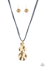 Load image into Gallery viewer, Circulating Shimmer Blue Necklace
