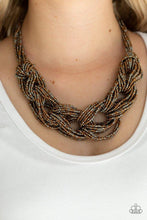 Load image into Gallery viewer, City Catwalk Copper Necklace
