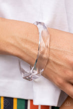Load image into Gallery viewer, Clear - Cut Couture White Bracelet
