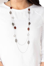 Load image into Gallery viewer, Cobble Creeks Brown Necklace
