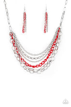 Load image into Gallery viewer, Color Bomb Red Necklace
