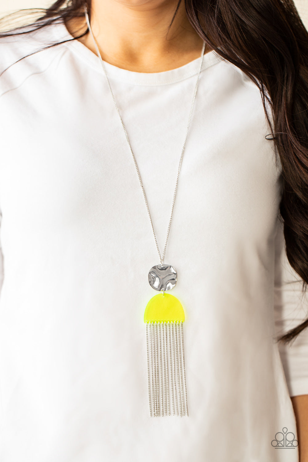 Color Me Neon Yellow Necklace