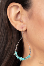 Load image into Gallery viewer, Come Out of Your Shale Blue Earrings
