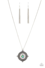 Load image into Gallery viewer, Compass Composure Green Necklace
