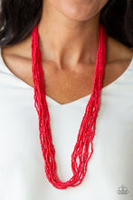 Load image into Gallery viewer, Congo Colada Red Necklace

