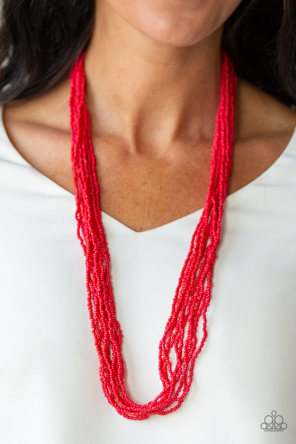 Congo Colada Red Necklace