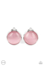 Load image into Gallery viewer, Cool Pools Pink Clip-on Earrings
