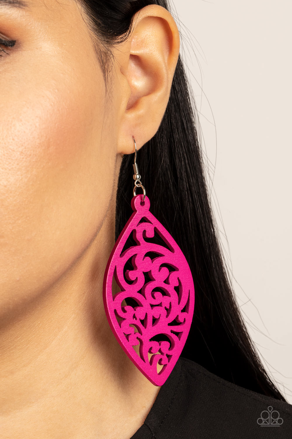 Coral Garden Pink Earrings