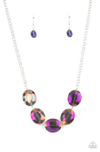 Load image into Gallery viewer, Cosmic Closeup Purple Necklace
