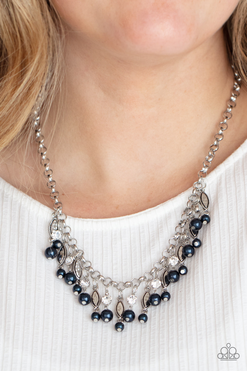 Cosmopolitan Couture Blue Necklace