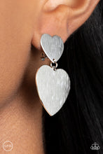Load image into Gallery viewer, Cowgirl Crush Silver Clip-On Earrings
