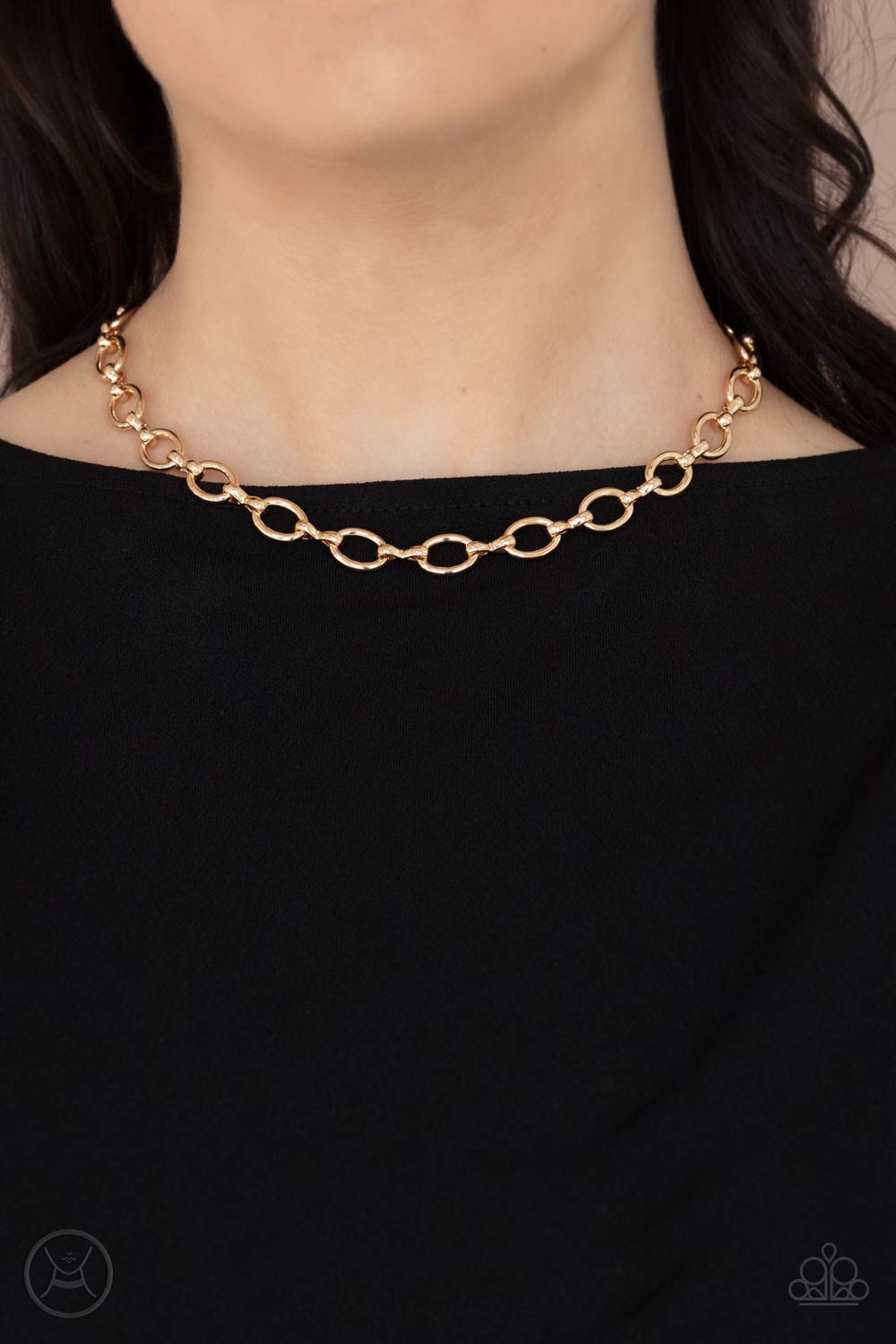 Craveable Couture Gold Choker Necklace