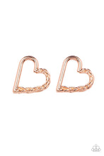 Load image into Gallery viewer, Cupid Who? Copper Post Earrings
