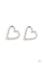Load image into Gallery viewer, Cupid Who? Silver Post Earrings
