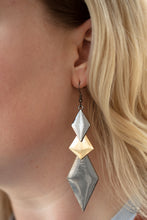Load image into Gallery viewer, Danger Ahead Multi Colored Earrings
