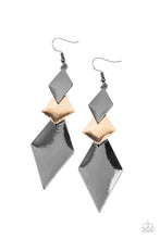 Load image into Gallery viewer, Danger Ahead Multi Colored Earrings
