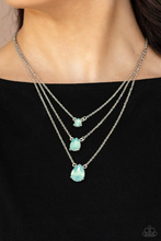 Load image into Gallery viewer, Dewy Drizzle Green Necklace
